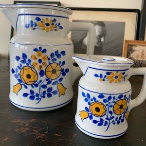 Vintage milk and cream jug